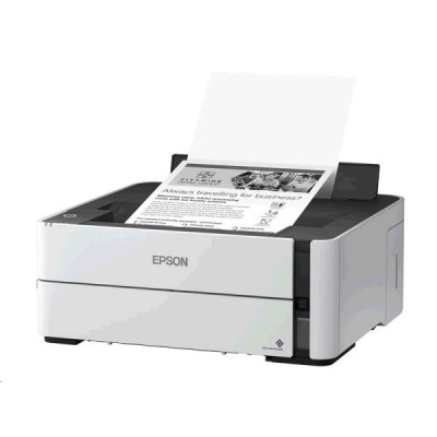 Epson EcoTank ET-M1170 - Printer - monochrome - Duplex - ink-jet - A4/Legal - 1200 x 2400 dpi - up to 39 ppm - capacity: 250 sheets - USB 2.0, LAN, Wi-Fi